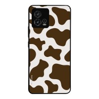 Θήκη Sonique Animal Print Series για Motorola Moto G72 Cow 02