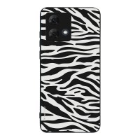 Θήκη Sonique Animal Print Series για Motorola Moto G84 5G Zebra