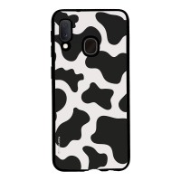 Θήκη Sonique Animal Print Series για Samsung Galaxy A20e Cow 01