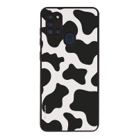 Θήκη Sonique Animal Print Series για Samsung Galaxy A21s Cow 01