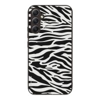 Θήκη Sonique Animal Print Series για Samsung Galaxy A34 5G Zebra