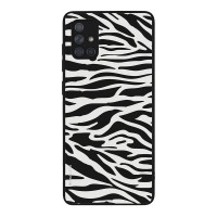 Θήκη Sonique Animal Print Series για Samsung Galaxy A71 Zebra