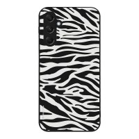 Θήκη Sonique Animal Print Series για Samsung Galaxy M34 5G Zebra
