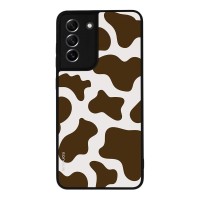 Θήκη Sonique Animal Print Series για Samsung Galaxy S21 FE Cow 02
