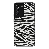 Θήκη Sonique Animal Print Series για Samsung Galaxy S21 FE Zebra