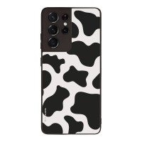 Θήκη Sonique Animal Print Series για Samsung Galaxy S21 Ultra Cow 01