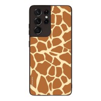 Θήκη Sonique Animal Print Series για Samsung Galaxy S21 Ultra Giraffe 02