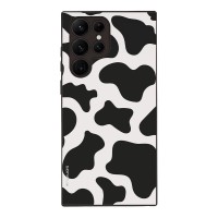 Θήκη Sonique Animal Print Series για Samsung Galaxy S22 Ultra Cow 01