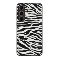 Θήκη Sonique Animal Print Series για Samsung Galaxy S24 FE Zebra