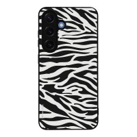 Θήκη Sonique Animal Print Series για Samsung Galaxy S25 Zebra