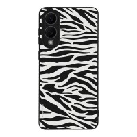 Θήκη Sonique Animal Print Series για Samsung Galaxy S25 Edge Zebra