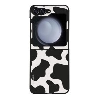 Θήκη Sonique Animal Print Series για Samsung Galaxy Z Flip 5 Cow 01