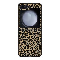 Θήκη Sonique Animal Print Series για Samsung Galaxy Z Flip 5 Leopard 01
