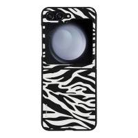 Θήκη Sonique Animal Print Series για Samsung Galaxy Z Flip 5 Zebra