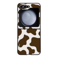 Θήκη Sonique Animal Print Series για Samsung Galaxy Z Flip 6 / Galaxy Z Flip 7 FE 5G Cow 02