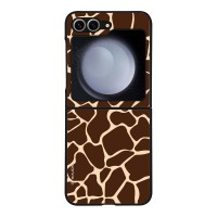 Θήκη Sonique Animal Print Series για Samsung Galaxy Z Flip 6 / Galaxy Z Flip 7 FE 5G Giraffe 01