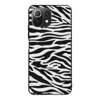 Θήκη Sonique Animal Print Series για Xiaomi Mi 11 Lite 4G / Mi 11 Lite 5G Zebra