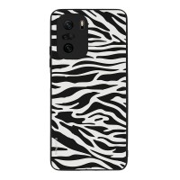 Θήκη Sonique Animal Print Series για Xiaomi Poco F3 / Mi 11i Zebra