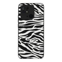 Θήκη Sonique Animal Print Series για Xiaomi Redmi 10C Zebra