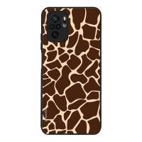 Θήκη Sonique Animal Print Series για Xiaomi Redmi Note 10 / Redmi Note 10s / Poco M5s Giraffe 01