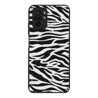 Θήκη Sonique Animal Print Series για Xiaomi Redmi Note 10 / Redmi Note 10s / Poco M5s Zebra