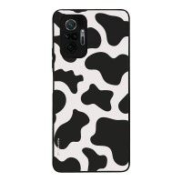 Θήκη Sonique Animal Print Series για Xiaomi Redmi Note 10 Pro Cow 01