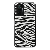Θήκη Sonique Animal Print Series για Xiaomi Redmi Note 10 Pro Zebra