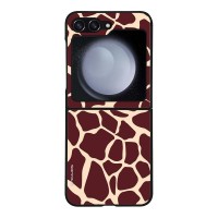 Θήκη Sonique Animal Print Series για Samsung Galaxy Z Flip 6 / Galaxy Z Flip 7 FE 5G Giraffe 03