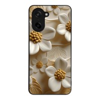 Θήκη Sonique 3D Flower Series για OnePlus Nord CE 5 5G Λευκό