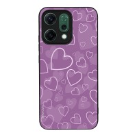 Θήκη Sonique Heart Series για Oppo Reno14 5G Βιολετί
