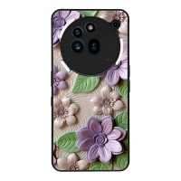 Θήκη Sonique 3D Flower Series για Nothing Phone 3a Pro Βιολετί