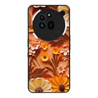 Θήκη Sonique 3D Flower Series για Nothing Phone 3a Pro Πορτοκαλί