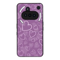 Θήκη Sonique Heart Series για Nothing Phone 3a Βιολετί