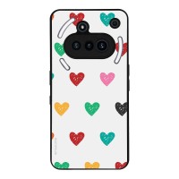 Θήκη Sonique Heart Series για Nothing Phone 3a Λευκό 02