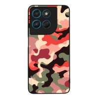 Θήκη Sonique Camouflage Army Series για Motorola Moto G57 Power 5G / Moto G67 Power 5G Κόκκινο