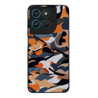 Θήκη Sonique Camouflage Army Series για Motorola Moto G57 Power 5G / Moto G67 Power 5G Πορτοκαλί