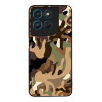 Θήκη Sonique Camouflage Army Series για Motorola Moto G57 Power 5G / Moto G67 Power 5G Καφέ