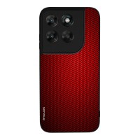 Θήκη Sonique Carbon Series για Motorola Moto G67 5G / Moto G77 5G Κόκκινο