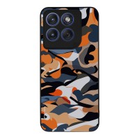 Θήκη Sonique Camouflage Army Series για Motorola Edge 70 Fusion 5G Πορτοκαλί