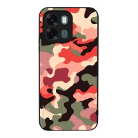Θήκη Sonique Camouflage Army Series για Oppo A6 4G / Oppo A6 5G / Oppo A6x 4G / Oppo A6x 5G / Oppo A6k 4G Κόκκινο