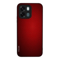 Θήκη Sonique Carbon Series για Oppo A6 4G / Oppo A6 5G / Oppo A6x 4G / Oppo A6x 5G / Oppo A6k 4G Κόκκινο