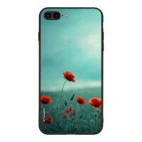 Θήκη Sonique Sunset in Eden Series για Apple iPhone 7 Plus / iPhone 8 Plus Scarlet Poppy