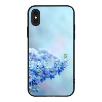 Θήκη Sonique Sunset in Eden Series για Apple iPhone X / iPhone XS Blue Delphia