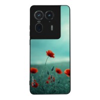 Θήκη Sonique Sunset in Eden Series για Motorola Edge 50 Ultra Scarlet Poppy