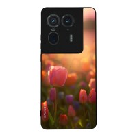 Θήκη Sonique Sunset in Eden Series για Motorola Edge 50 Ultra Tulip Velvet