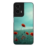 Θήκη Sonique Sunset in Eden Series για Motorola Moto G35 5G Scarlet Poppy