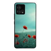 Θήκη Sonique Sunset in Eden Series για Motorola Moto G72 Scarlet Poppy