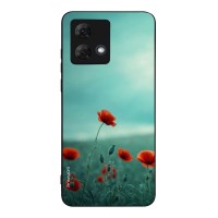 Θήκη Sonique Sunset in Eden Series για Motorola Moto G84 5G Scarlet Poppy