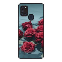 Θήκη Sonique Sunset in Eden Series για Samsung Galaxy A21s Midnight Rose
