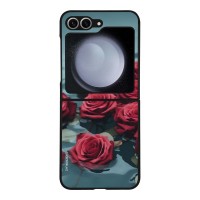 Θήκη Sonique Sunset in Eden Series για Samsung Galaxy Z Flip 6 / Galaxy Z Flip 7 FE 5G Midnight Rose